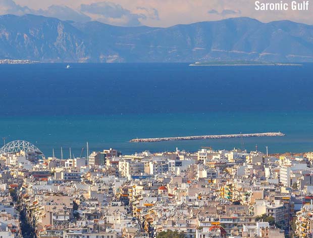 Saronic Gulf and Athens Greece