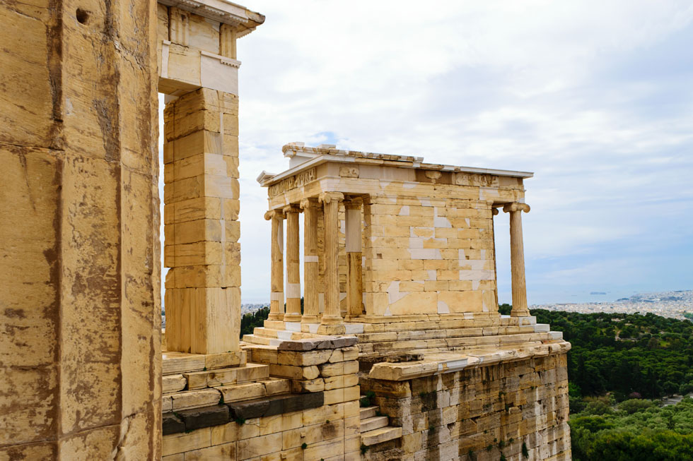 Acropolis Temple Nike Athens Greece