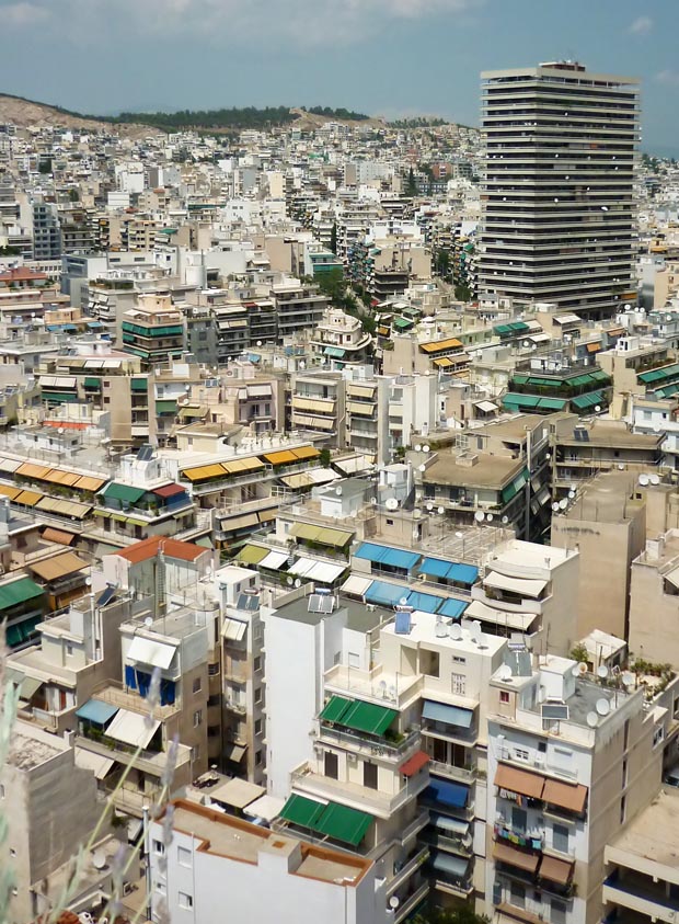 Athens City Block Greece