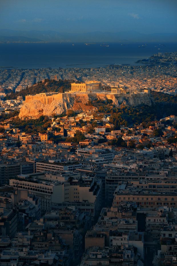 Sun afternoon in Athens