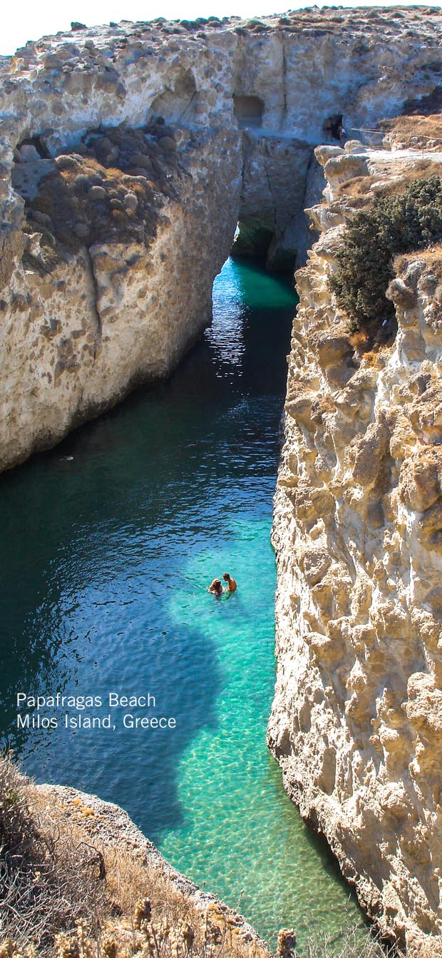 Papafragas Beach Milos Island