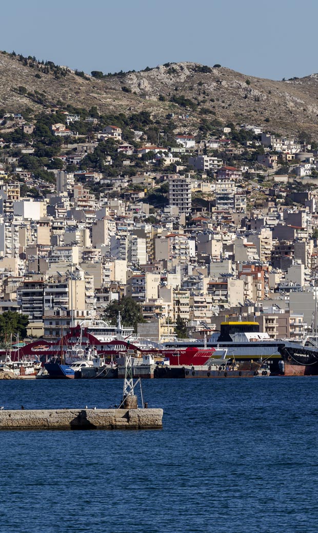 Town on Water Greece