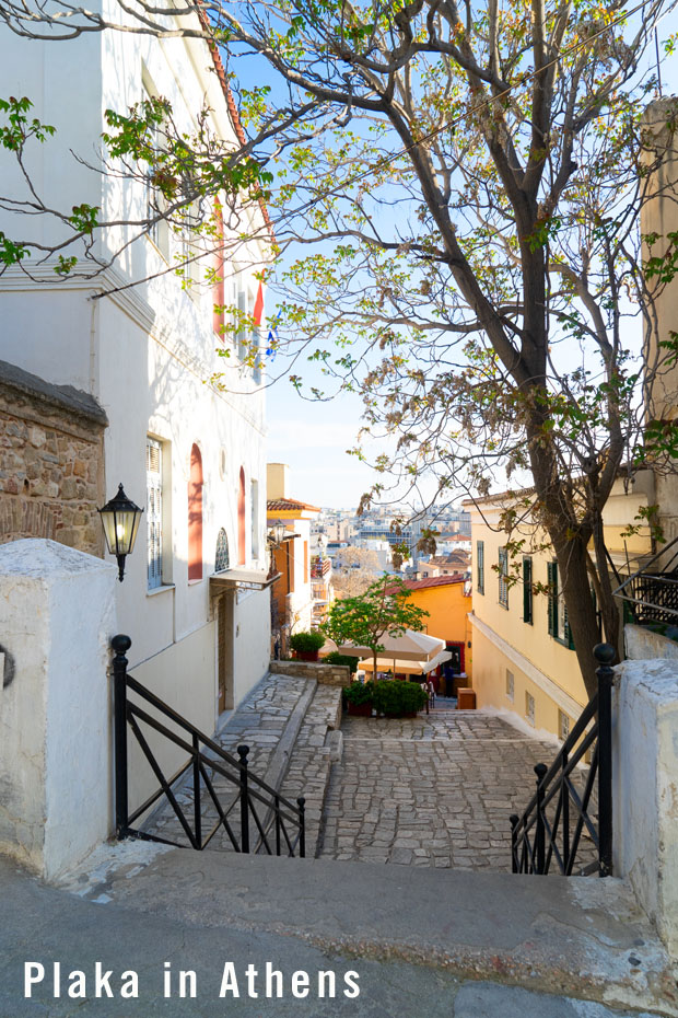 Plaka in Athens Greece