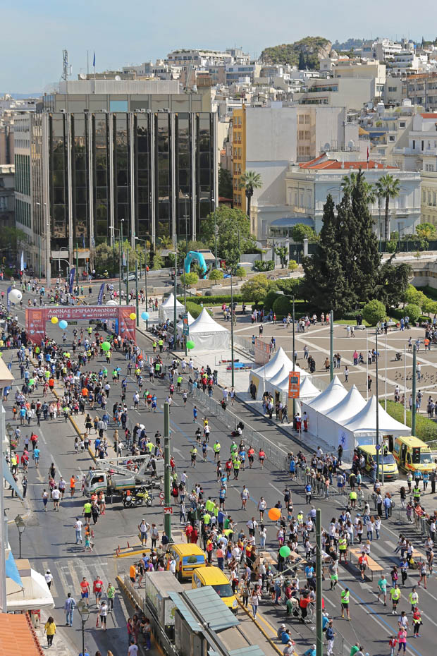 Foot race in Athens