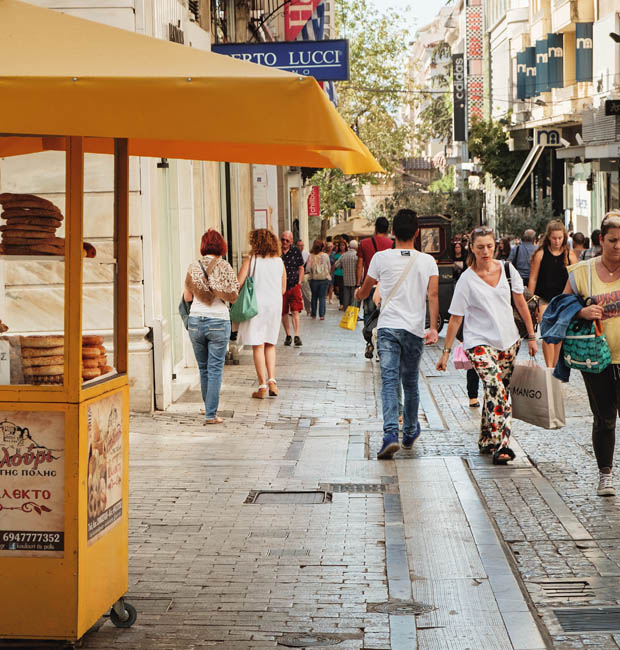 Ermou Street Shopping