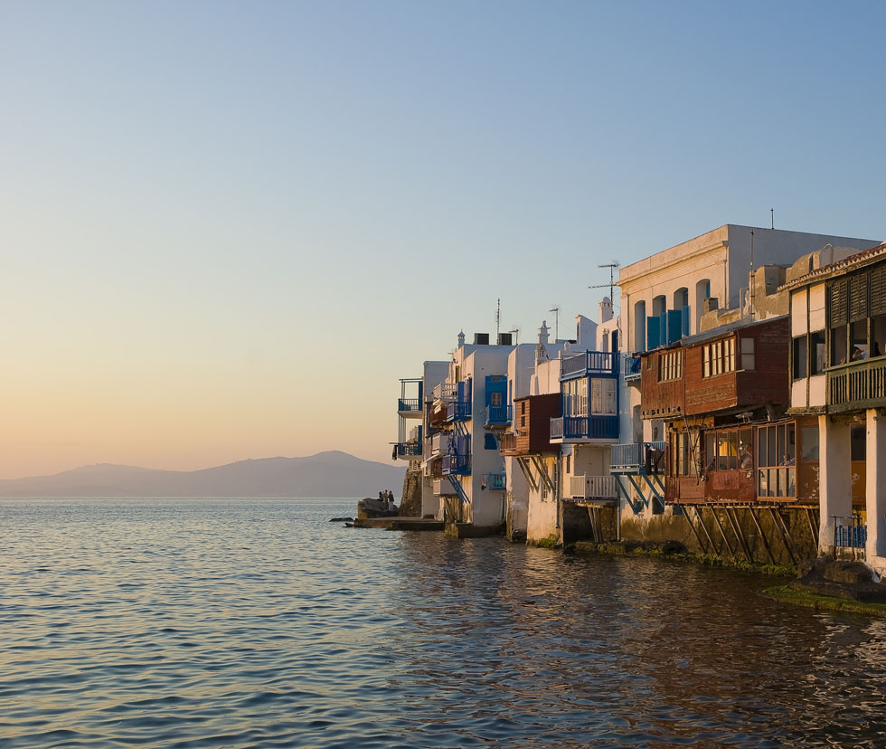 Mykonos Little Venice by the sea