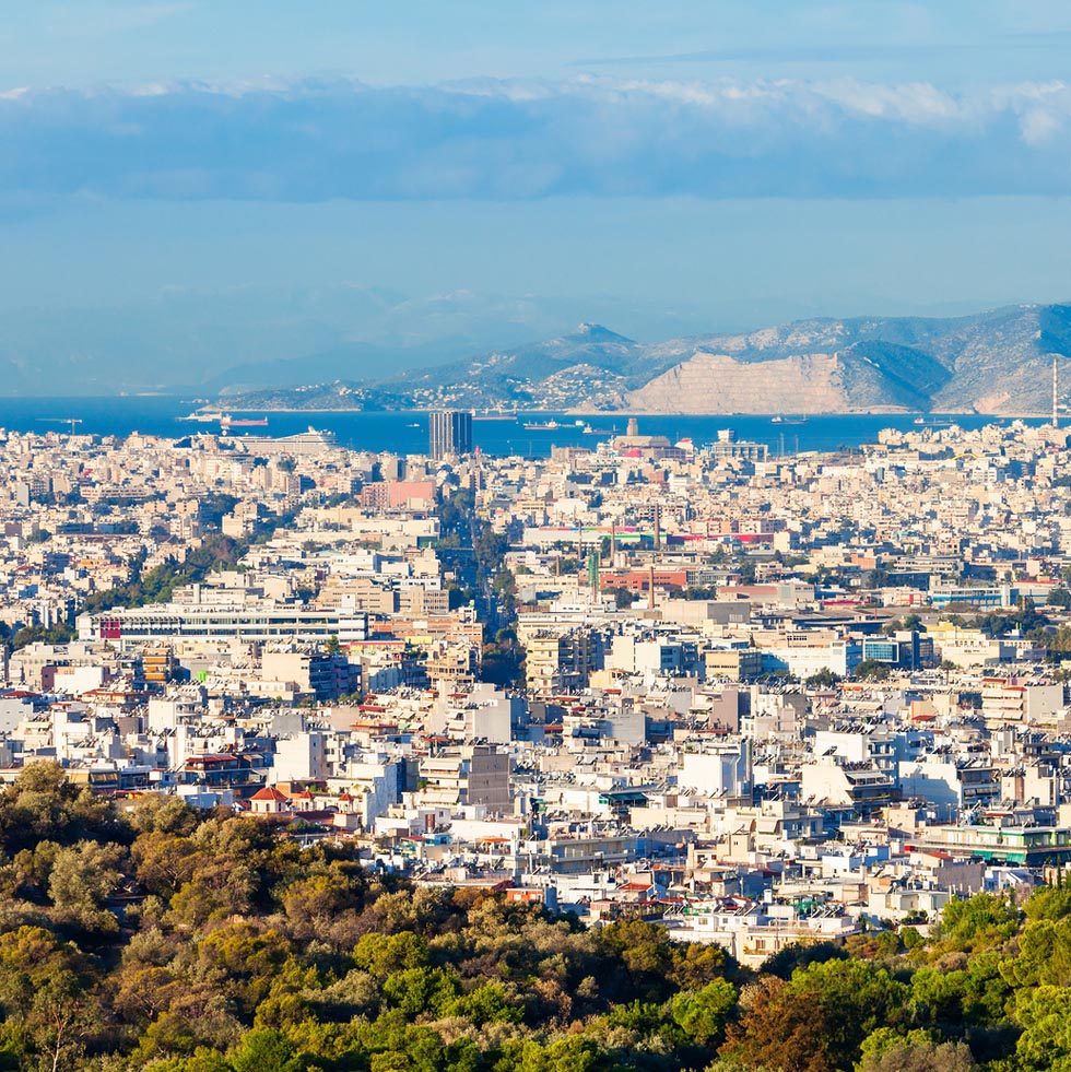 View of Saronic Bay