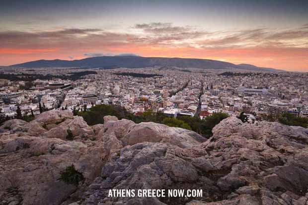 Athens from Filopappou Hill