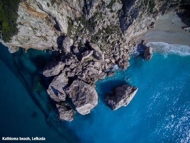 Kathisma Beach on Lefkada