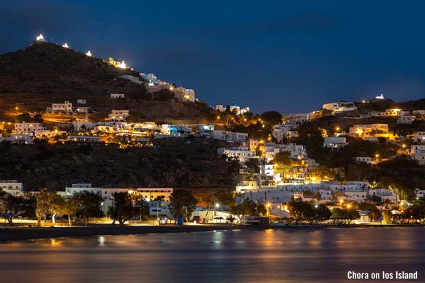 Waterfront view of Chora